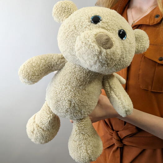 Grey Teddy bear- angel