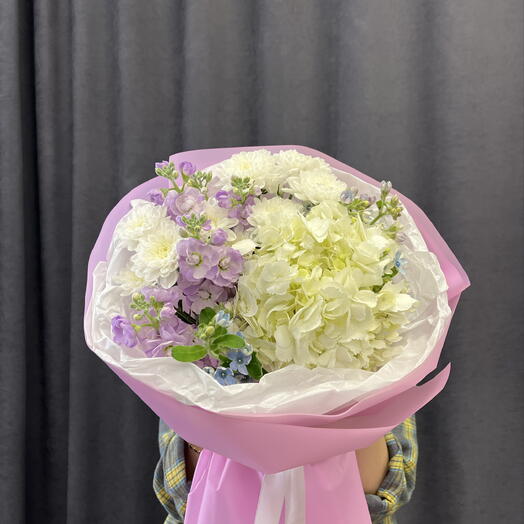 Букет с гортензией 💐