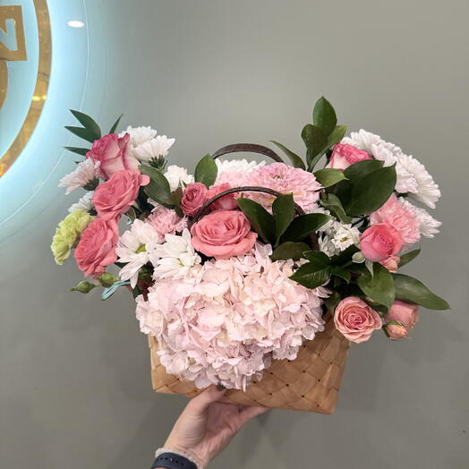 нежная корзинка