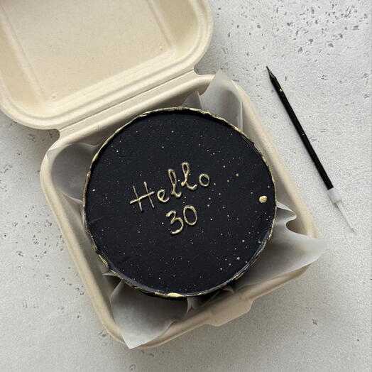 Бенто торт Hello 30
