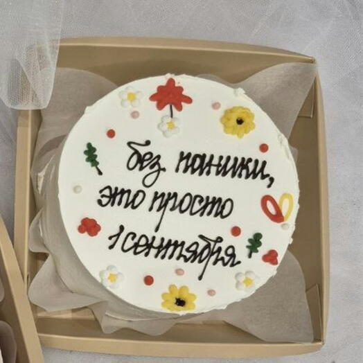 Бенто торт "просто 1 сентября"