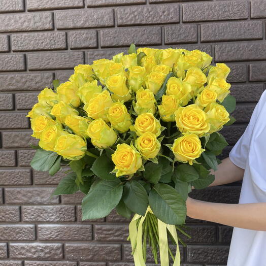 Роза 💛💛💛💛💛 59шт