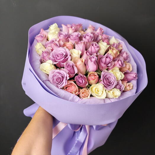 Роза Кения микс 51 шт