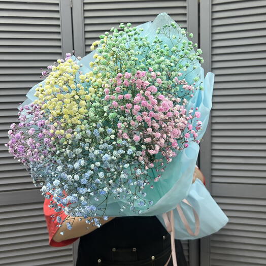 Букет из гипсофилы 🌈