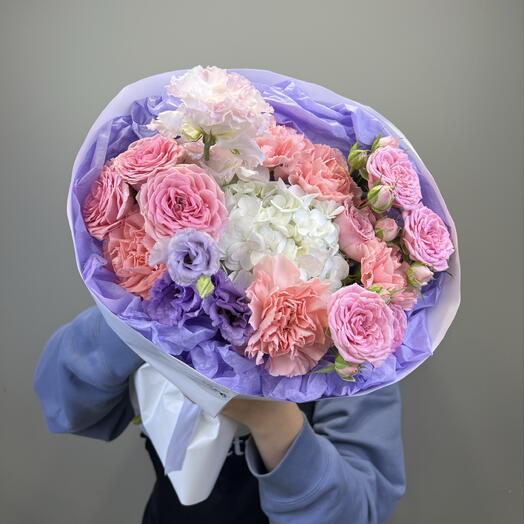 Авторский букет Сиреневые мечты 🌸