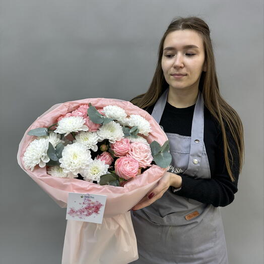 Букет «Зефир нежности»