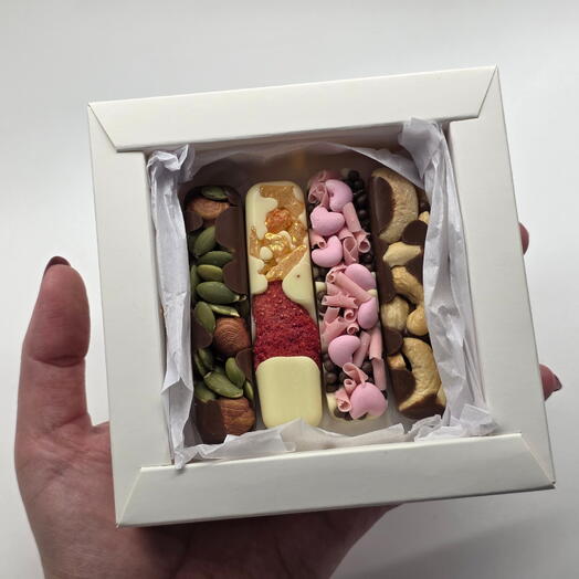 Батончики шоколадные с начинкой🍫