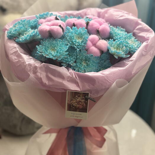 Букет хлопок