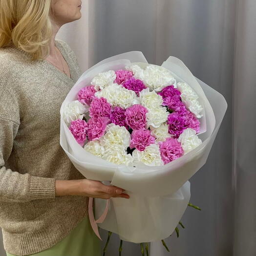 Букет "bouquet 35" из 35 диантусов