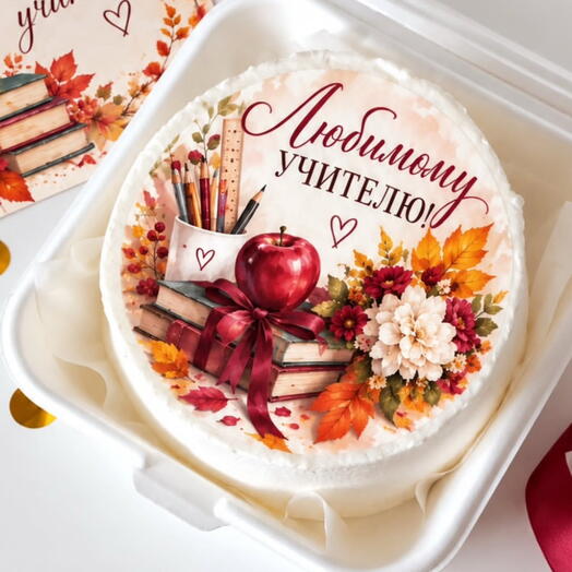Бенто торт на День учителя 🎂🎉🎁🎂🎉🎁🎂🎉🎁