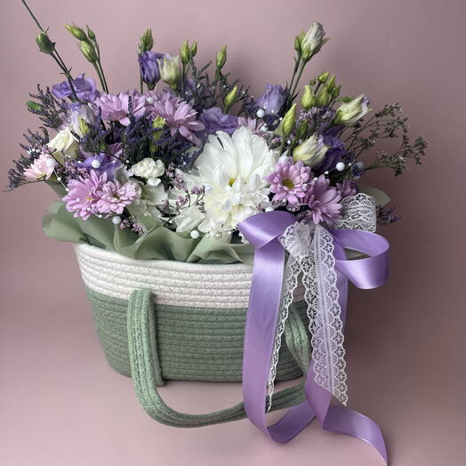 Цветы в сумочке 🌸