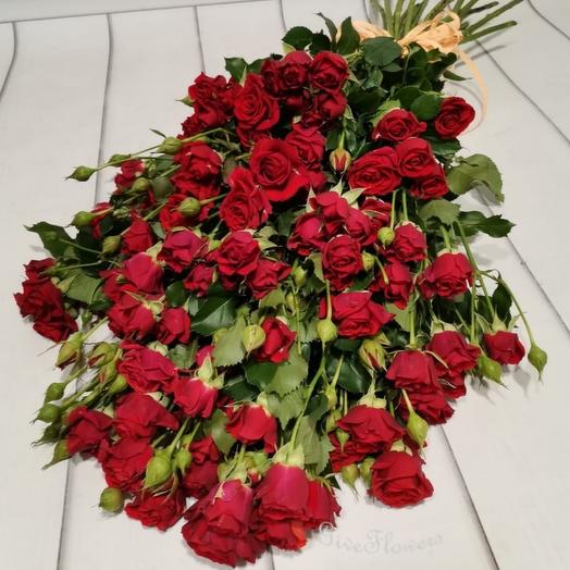 Ramo de 19 rosas arbustivas