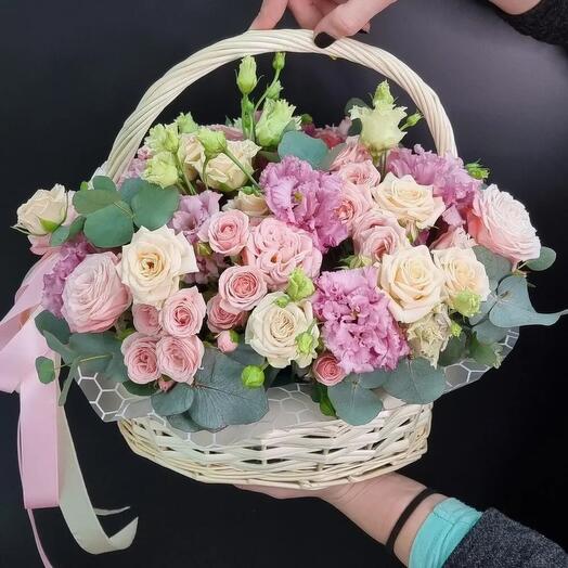 Cesta de flores