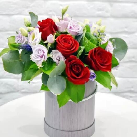 Rosas en Caja