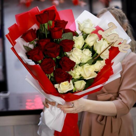 Bouquet "to my half"