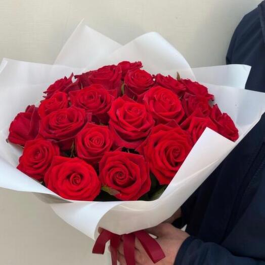 Bouquet of 21 red roses
