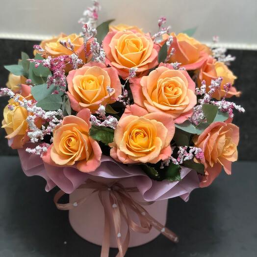 Цветы в коробке 🧡