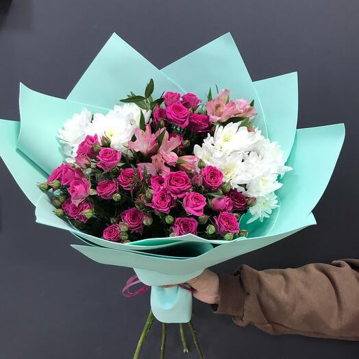 Prefabricated bouquet