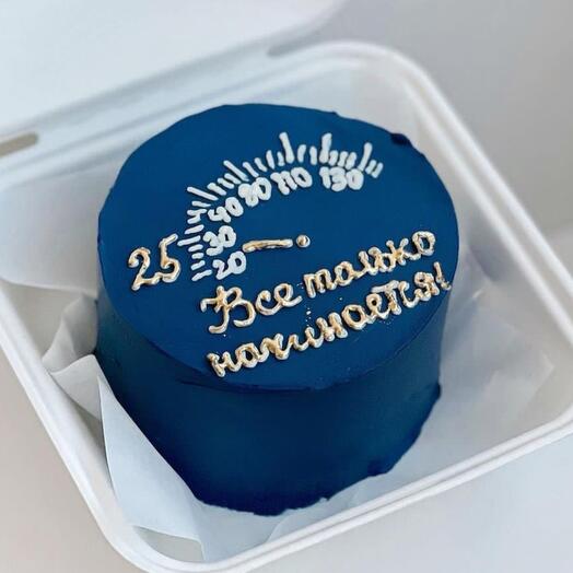 Бенто тортик "Всё только начинается"