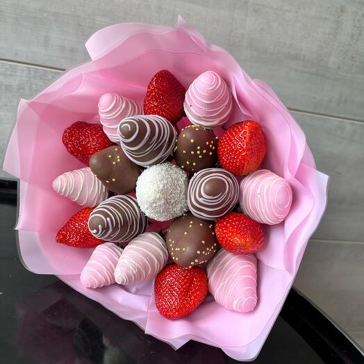Букет из клубники 🩷🍓