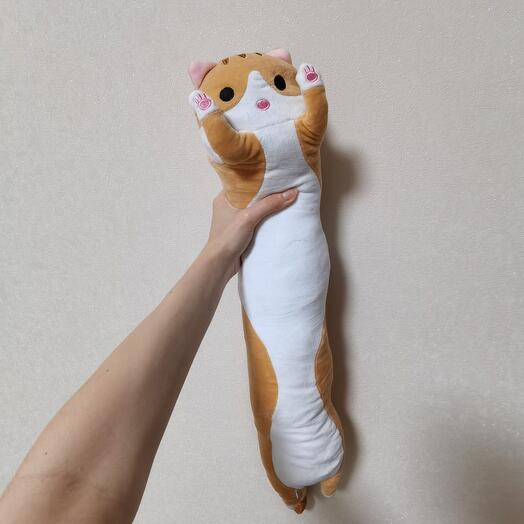 Кот батон игрушка 70см