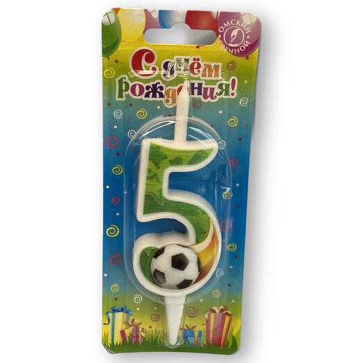 Свеча -футбол "5"