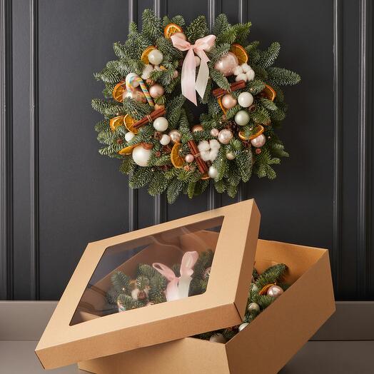 Christmas Wreath - "Perfect Pastel"