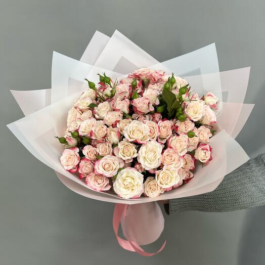 Ramo de 15 rosas de arbusto