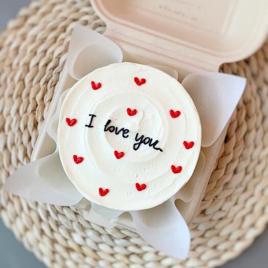 Бенто-торт «I love you»