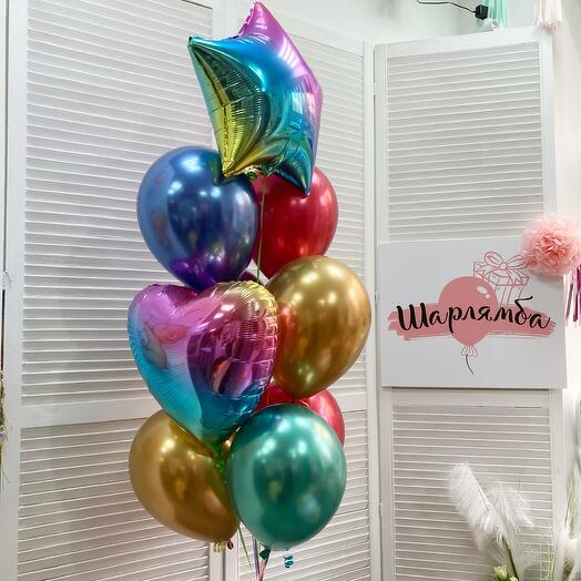 A surprise box with Tiffany balls