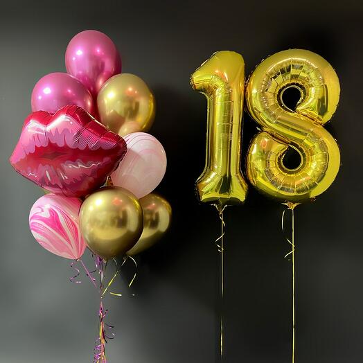Набор из 13 шаров