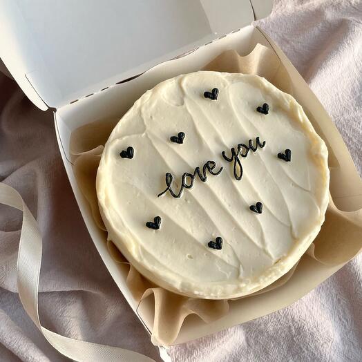 Бенто-торт I love you