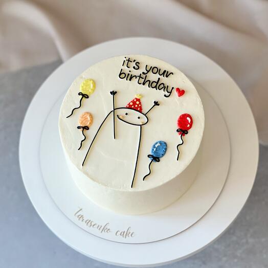 Мини-торт «It s your birthday» для друга, брата, сына, коллеги, парня, мужа, подруги, 1,3 кг