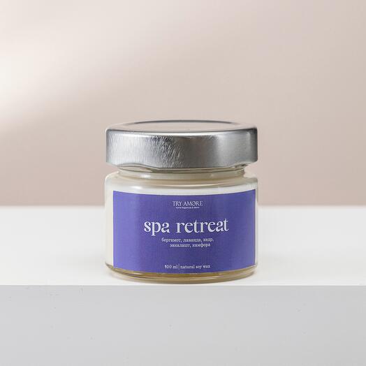 Свеча | Аромат лаванда | Spa retreat Mini