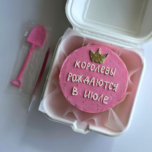 Бенто торт Королевы рождаются