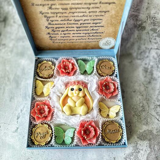 Chocolate Candy gift set and music box