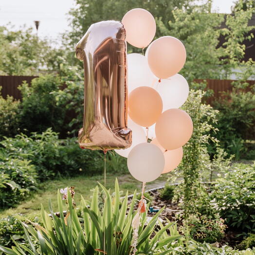 Helium balloons