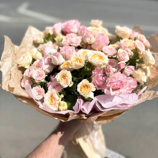 Кустовые в крафте 💘💐