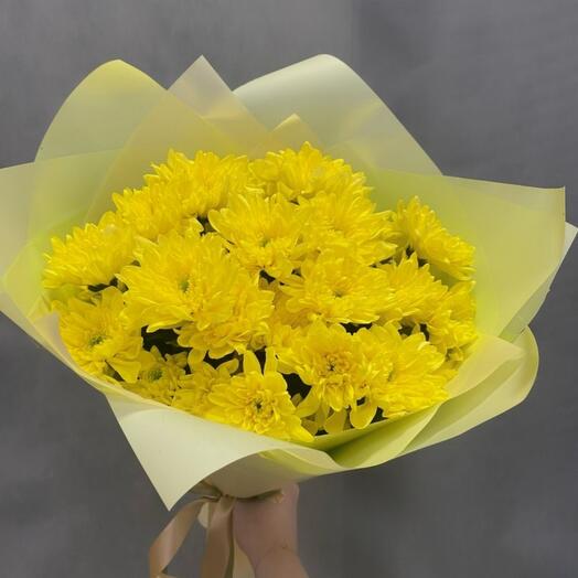 Bouquet of chrysanthemums 5 pcs