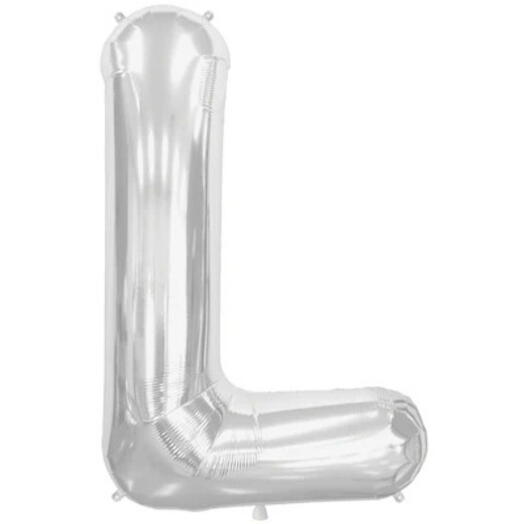 Letter L Silver Foil Balloon -5311