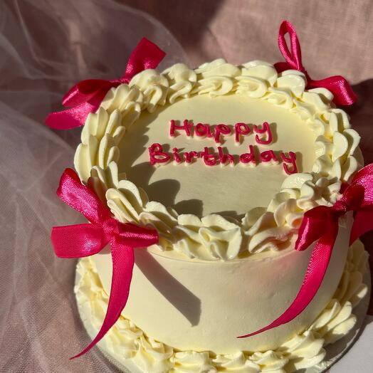 Bento cake m for birthday "Lambeth cake"