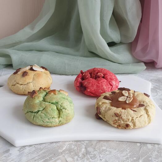 Потрясающие кукис хрустящие снаружи и нежные, сочные внутри