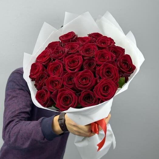 Букет красных роз