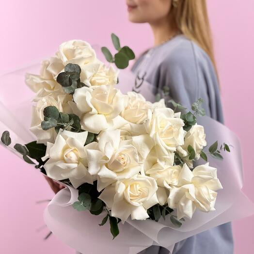 Rosas francesas blancas