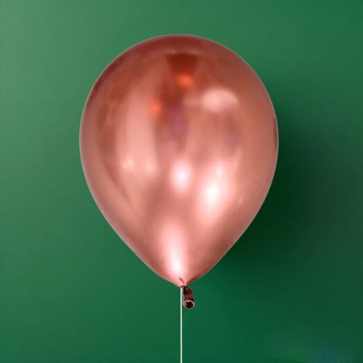 Латекс шар гелий 30см, бронза хром. Latex helium ballon 30sm, bronze chrome