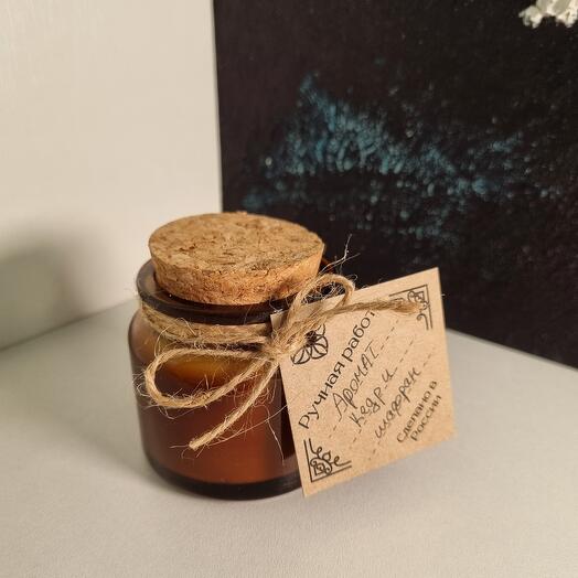 Свеча ароматическая "Уют в баночке"