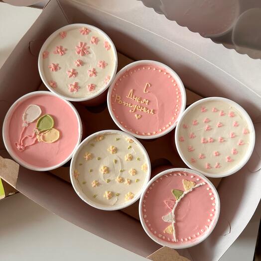 Набор cake to go на день рождения для мамы, сестры, дочери, жены, девушки