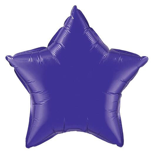 Violet Star Foil Balloon