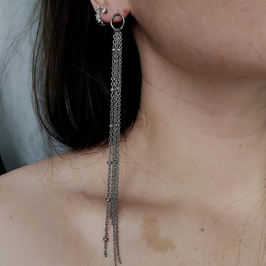 Серьги лапша на ушах