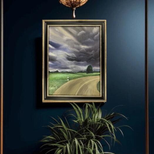 Картина «Накануне грозы», холст 40*30 см, масло